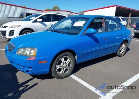 2006 Hyundai Elantra Gls/Limited from USA, damaged, VIN KMHDN46D96U294841